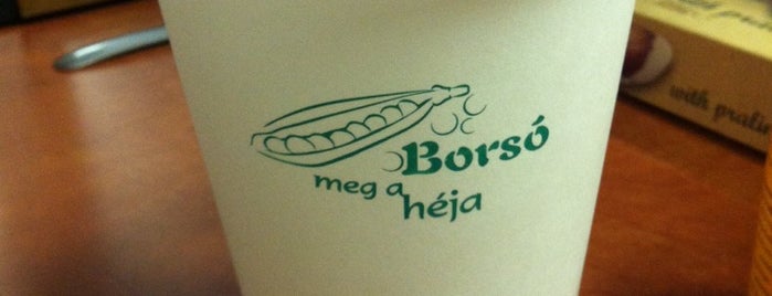 Borsó meg a héja is one of Lugares guardados de Mate.