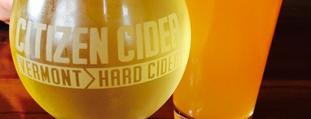 Citizen Cider is one of Vermont Craftbeer.