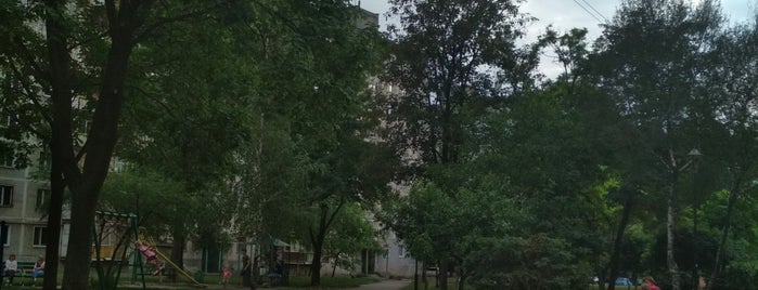 Парк Горького is one of Выгул собак.