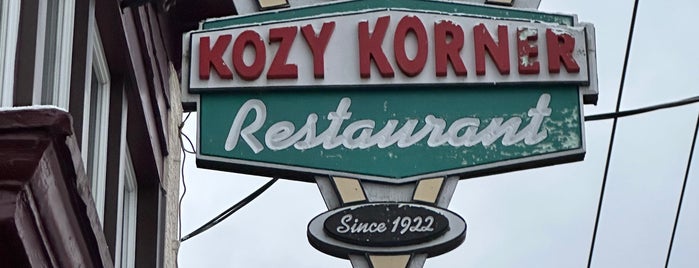 Kozy Korner is one of Top Breakfast Spots in the Delaware Valley.