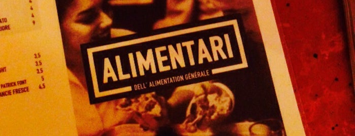 Alimentari is one of Manger dans le 11ème.