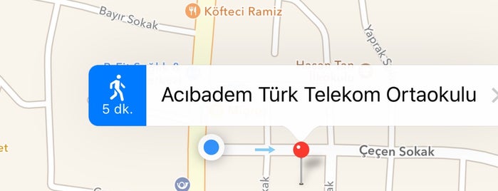 Acibadem Turk Telekom İlkogretim Okulu is one of ugrak yerlerim:-$.