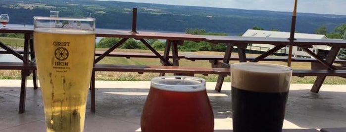Grist Iron Brewing Company is one of NY Wine Trails.