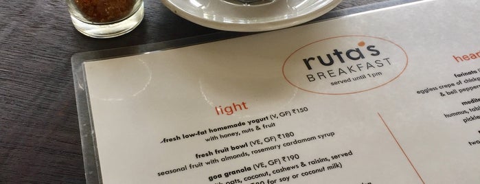 Ruta's is one of Goa.