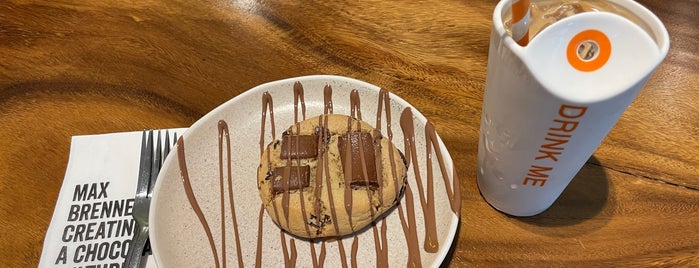 Max Brenner Chocolate Bar is one of Sydney - coffee & all things sweet.