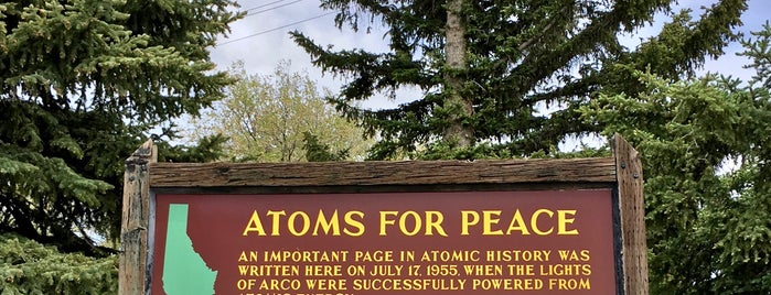 Atoms for Peace Historical Marker is one of Jeff : понравившиеся места.