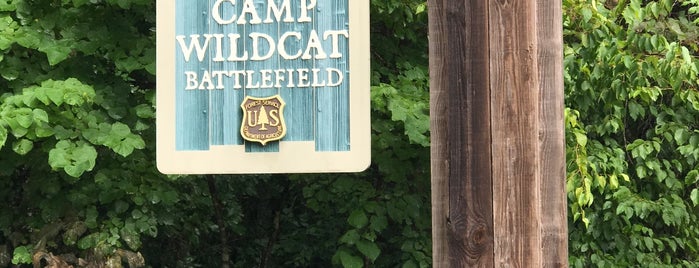 Camp Wildcat Battlefield is one of Kentucky.