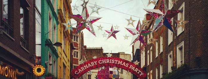 Carnaby Street is one of Shuvani'nin Beğendiği Mekanlar.