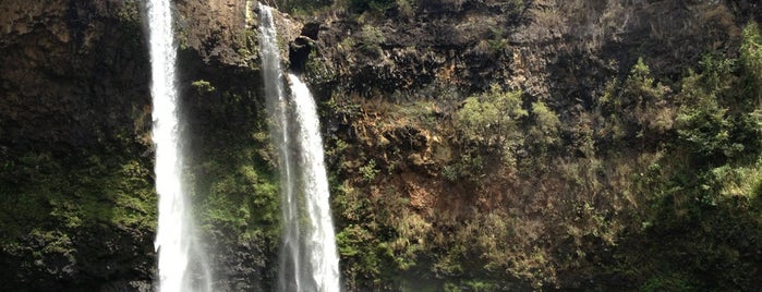 Wailua Falls is one of Kauai.