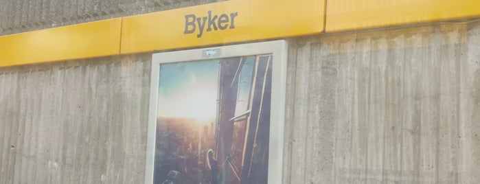 Byker Metro Station is one of UK14.
