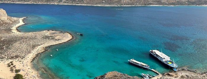 Gramvousa Beach is one of Chania Crete.