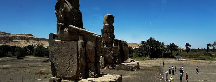 Colossi of Memnon is one of Arab Republic of Egypt.