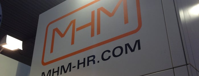 MHM HR - Stand A.04, Halle 6, Messe PERSONAL SÜD is one of สถานที่ที่ Steffen ถูกใจ.
