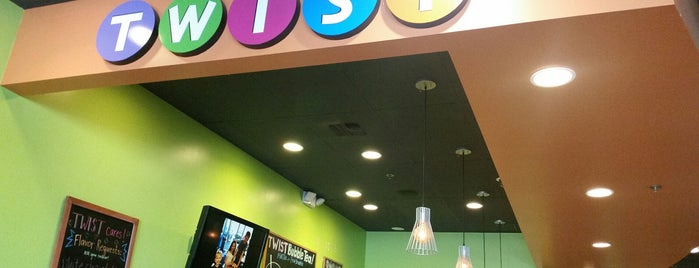 Twist Frozen Yogurt is one of The 9 Best Places for Cookie Dough in Portland.