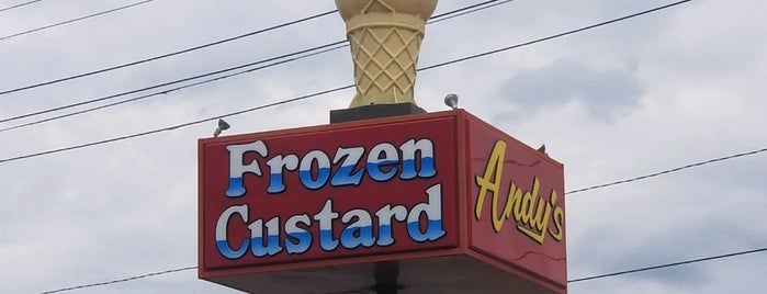 Andy's Frozen Custard is one of Favorite Food Spots.