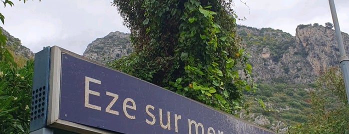 Gare SNCF d'Èze-sur-Mer is one of Railway Stations.