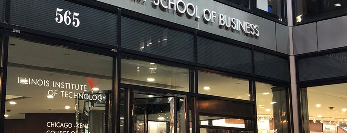 IIT Stuart School Of Business is one of Chicago Second City.