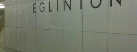 Eglinton Subway Station is one of Chris 님이 좋아한 장소.