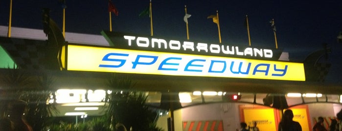 Tomorrowland Speedway is one of WdW Magic Kingdom.