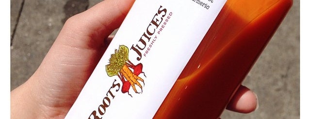 Roots Juices is one of Locais salvos de Dallas.