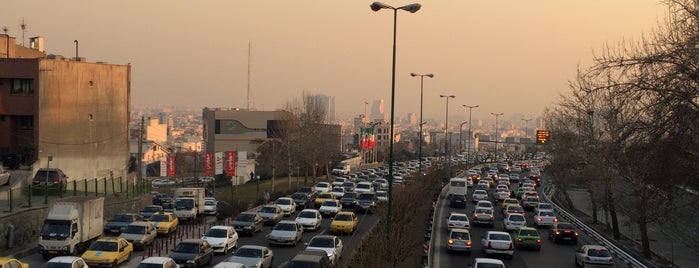 Modarres Overpass | پل مدرس is one of Ramin'in Beğendiği Mekanlar.