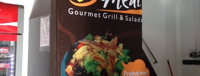 Mc Meal Gourmet grill & salads is one of Locais curtidos por Danica.