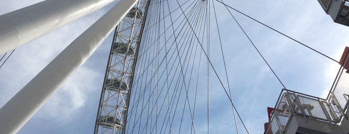 The London Eye is one of Tempat yang Disukai Jürgen.