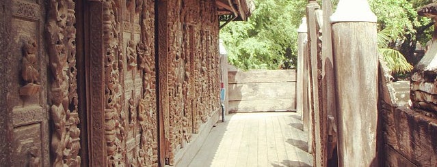 Golden Palace (Shwenandaw Kyaung) Monestary is one of Tempat yang Disimpan Jenn.