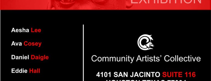 Community Artists' Collective is one of Houston chill.