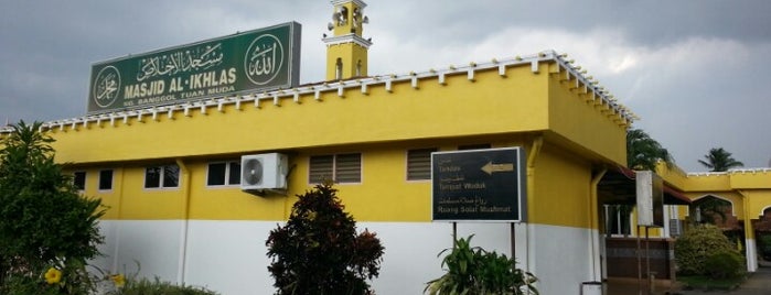 Masjid Al-Ikhlas is one of Masjid & Surau #5.