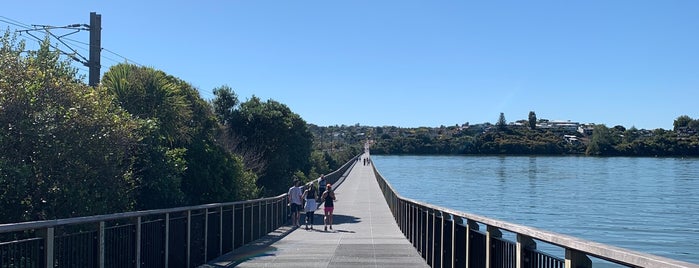 Orakei Basin Walkway is one of Lieux sauvegardés par Nikhita.