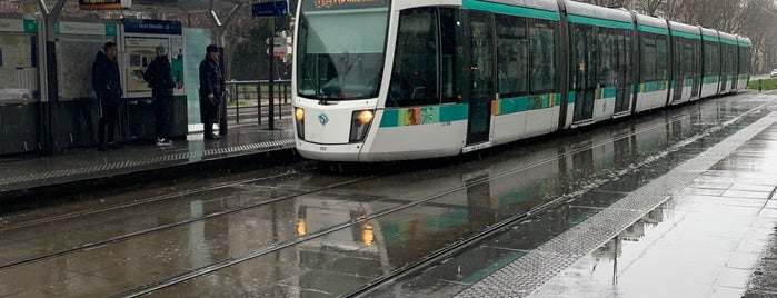 Station Jean Moulin [T3a] is one of Tramways de Paris.