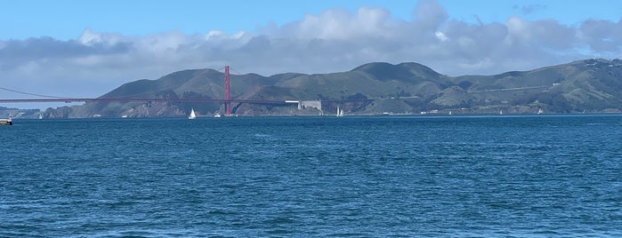 View of Alcatraz is one of San Fransisco.
