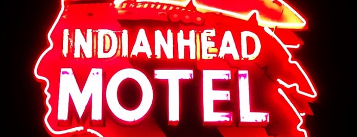 Indianhead Motel is one of Neon/Signs East.