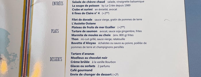 La Criée is one of North of France - eat until you die.