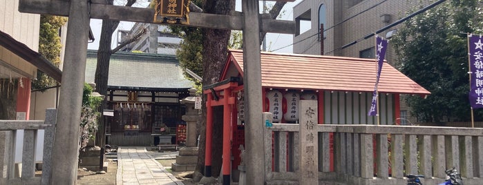 安倍晴明神社 is one of 大阪の史跡.