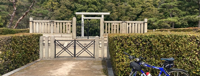 反正天皇 百舌鳥耳原北陵 (田出井山古墳) is one of 古墳・天皇陵・墓地.