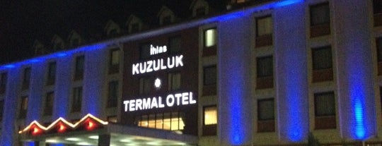 İhlas Kuzuluk Termal Hotel is one of Tempat yang Disukai selim.