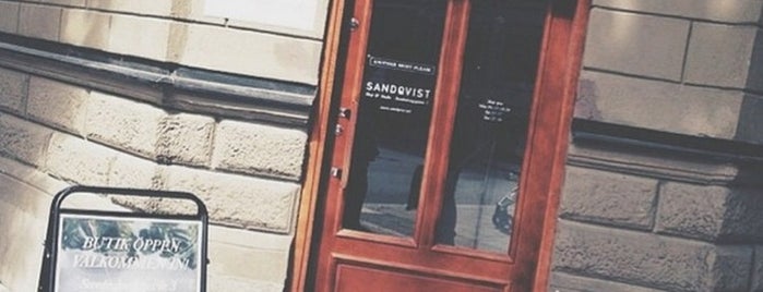 Sandqvist Shop & Studio is one of Stockholm: My shopping spots & chill places!.