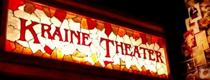 Kraine Theater is one of NYC: Favorite Theaters, arenas & music venues!.