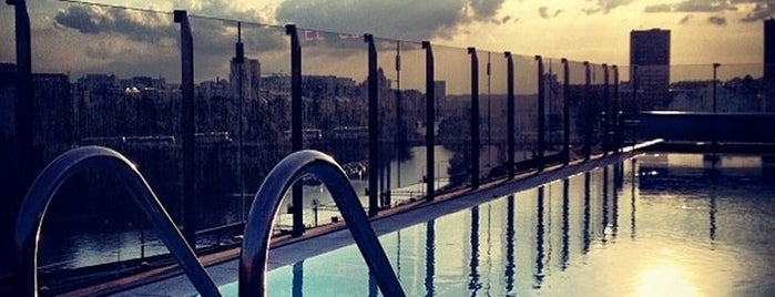 Rooftop Pool is one of Stockholm: My shopping spots & chill places!.