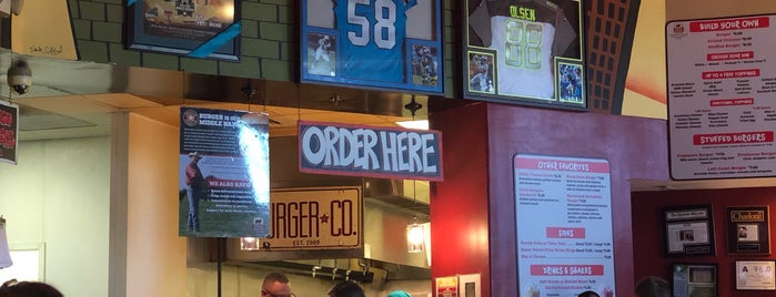 Burger Company is one of Best Bars in Charlotte to watch NFL SUNDAY TICKET™.