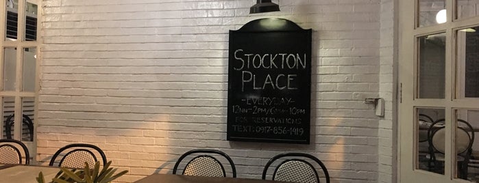 Stockton Place is one of Food: Makati.