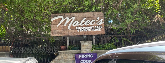 Mateo's Restaurant Cafe is one of Places I want to try.