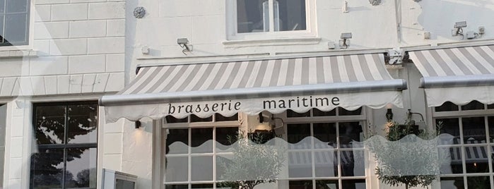 Brasserie Maritime is one of Quote Qulinair kanen aan de kust.