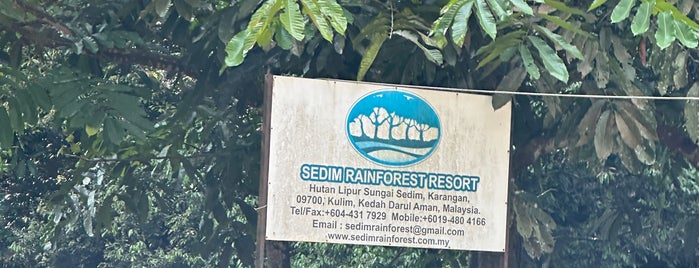 Hutan Lipur Sg Sedim is one of Cuti-cuti malaysia.