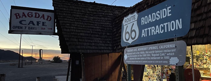 Bagdad Cafe is one of Route 66.