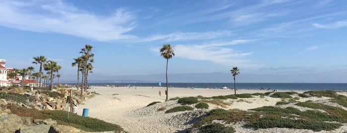 Coronado Beach is one of The 50 Most Popular Beaches in the U.S..