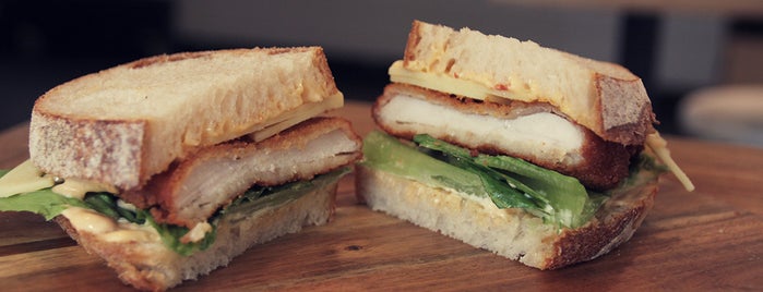 The Sandwich Shop is one of Sydney-COMER Baratitos.