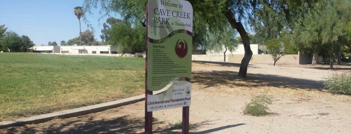 Cave Creek Park - Thunderbird is one of Lugares guardados de Kimmie.